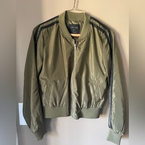 Light jacket army green 100% polyester